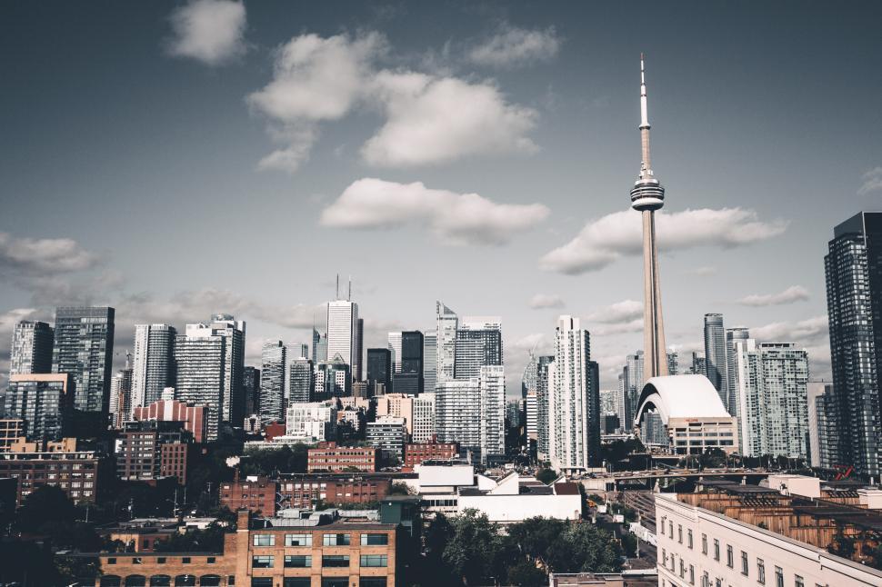 Free Image of Toronto City Skyline 