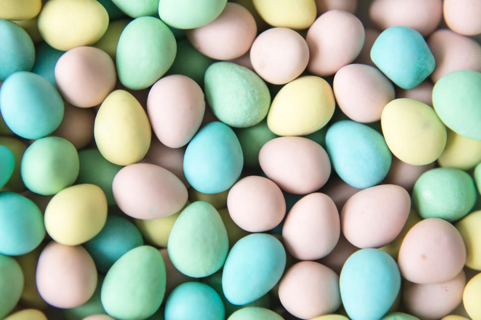 Free Image of Easter Mini Eggs 