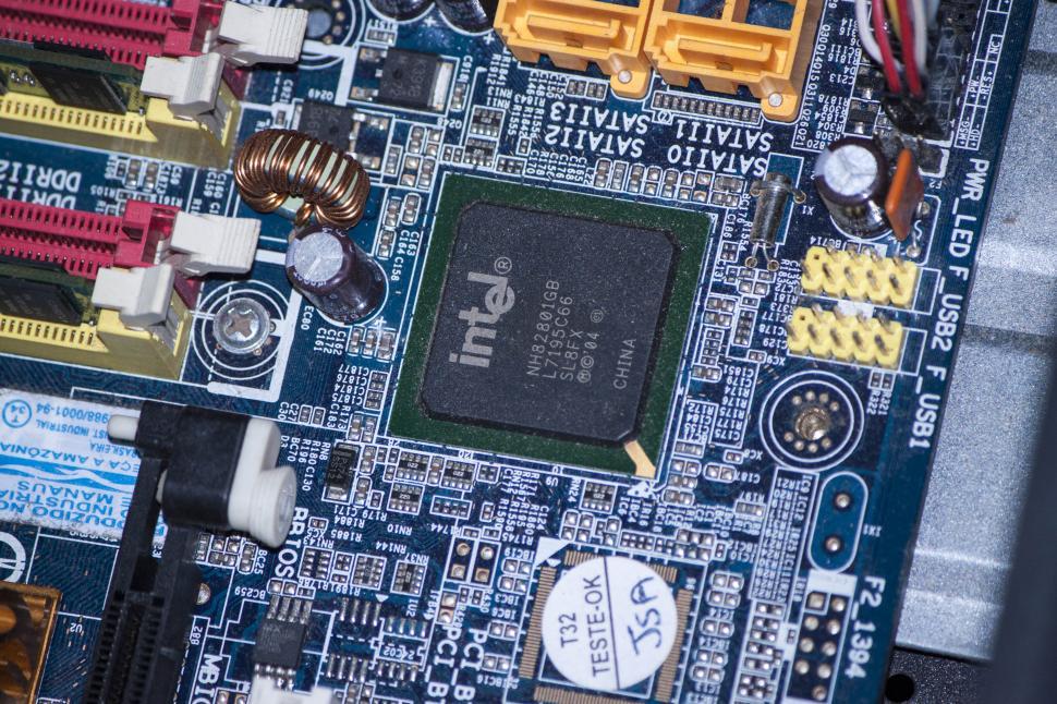 Free Image of Computer Board 