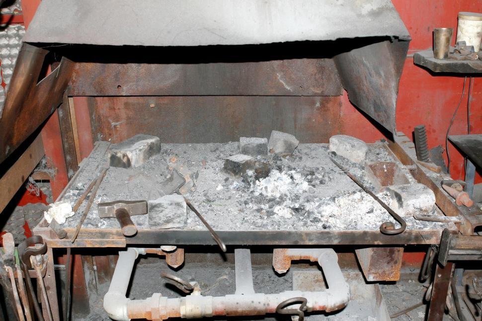 Free Image of Stove With Tools on Top 