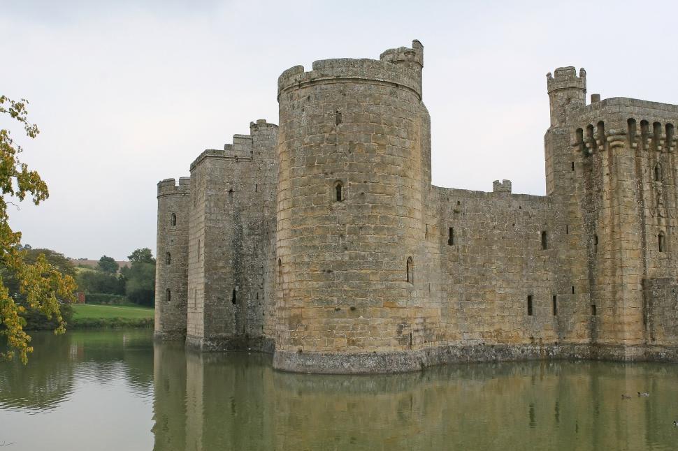 Free Image of Majestic Castle Beside Water 