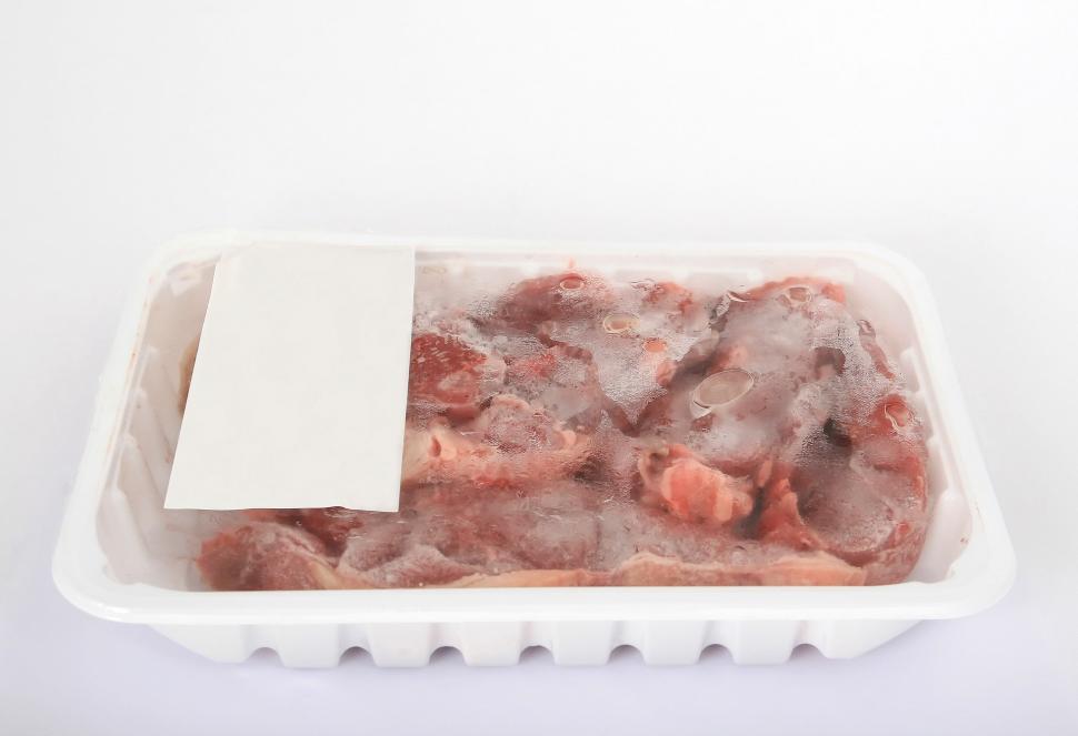 Free Image of Plastic Container Filled With Food and White Card 