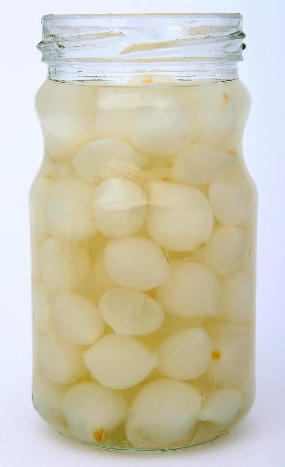 Free Image of Glass Jar Filled With White Food 