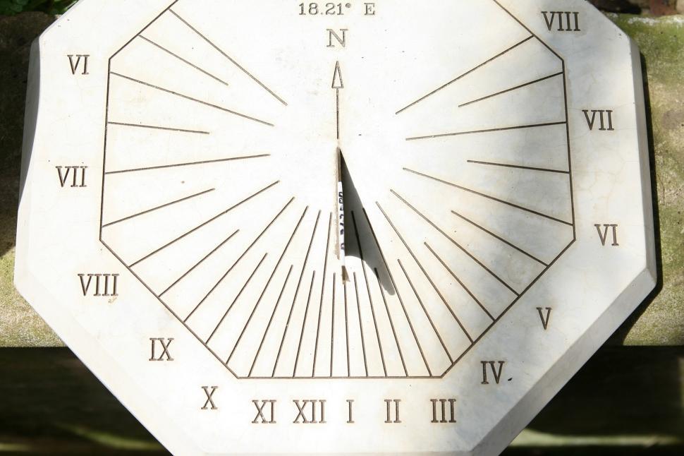 Free Image of Close Up of a Clock With Roman Numerals 