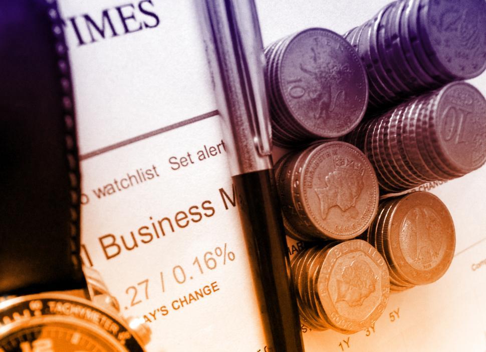 Free Image of Business and Finance - Money and Financial Newspaper 