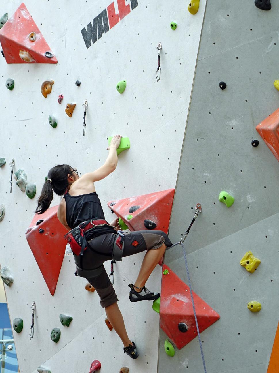 Free Image of Skilled sport climber 