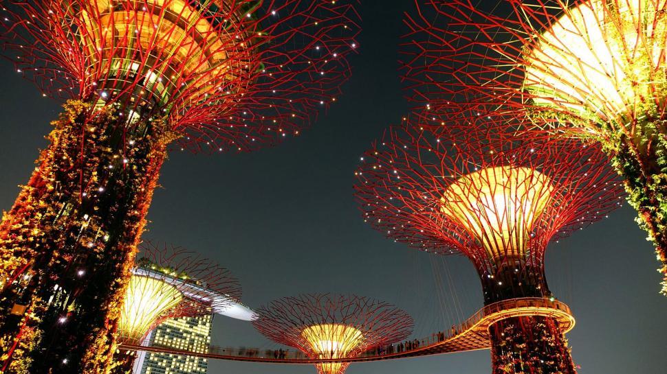 Free Image of Singapore Garden by the Bay 