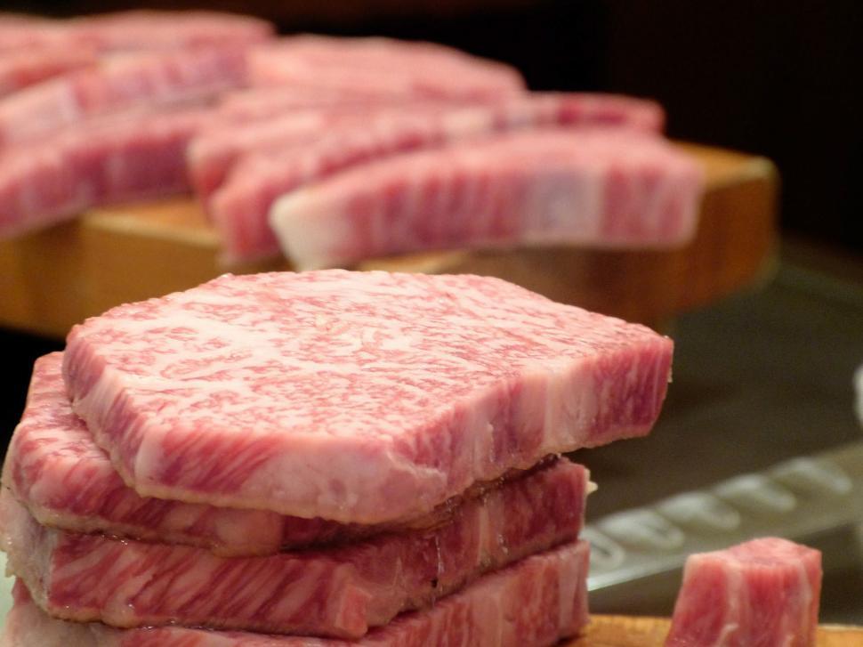 Free Image of Raw Meat stacked 