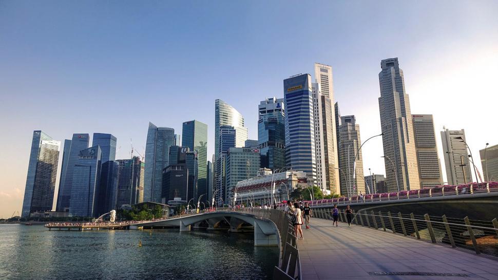 Free Image of Urban Buildings of Singapore 