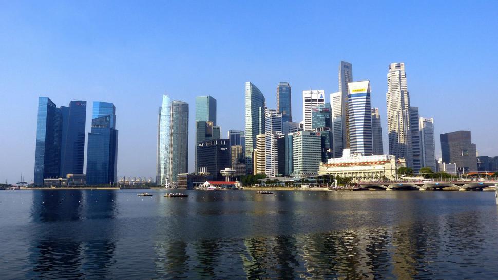 Free Image of City View, Singapore 