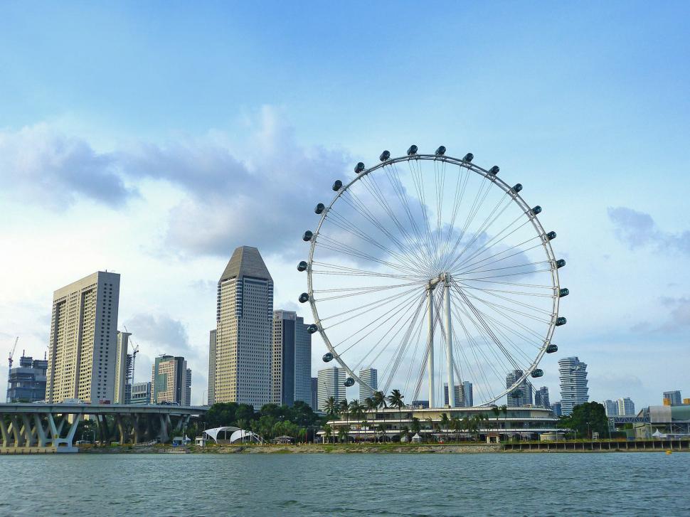 Free Image of Singapore City View 