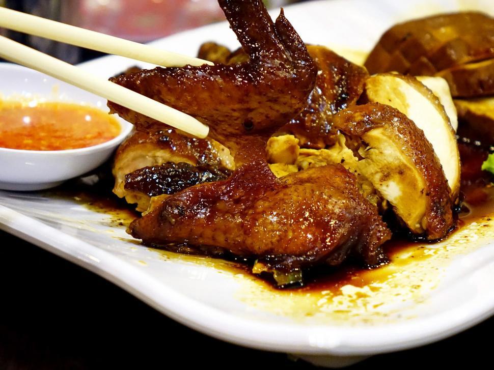 Free Image of Soya Sauce Chicken 