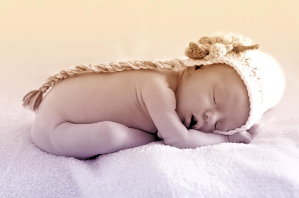 Download Free Stock Photo of Baby Sleeping 