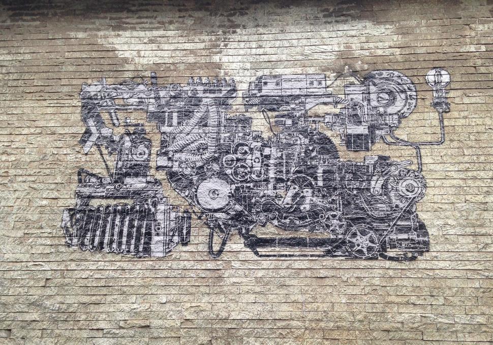 Free Image of Street Art on Tariff Street, Manchester, UK  