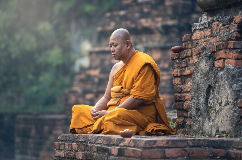 Free Image of Adult Monk 