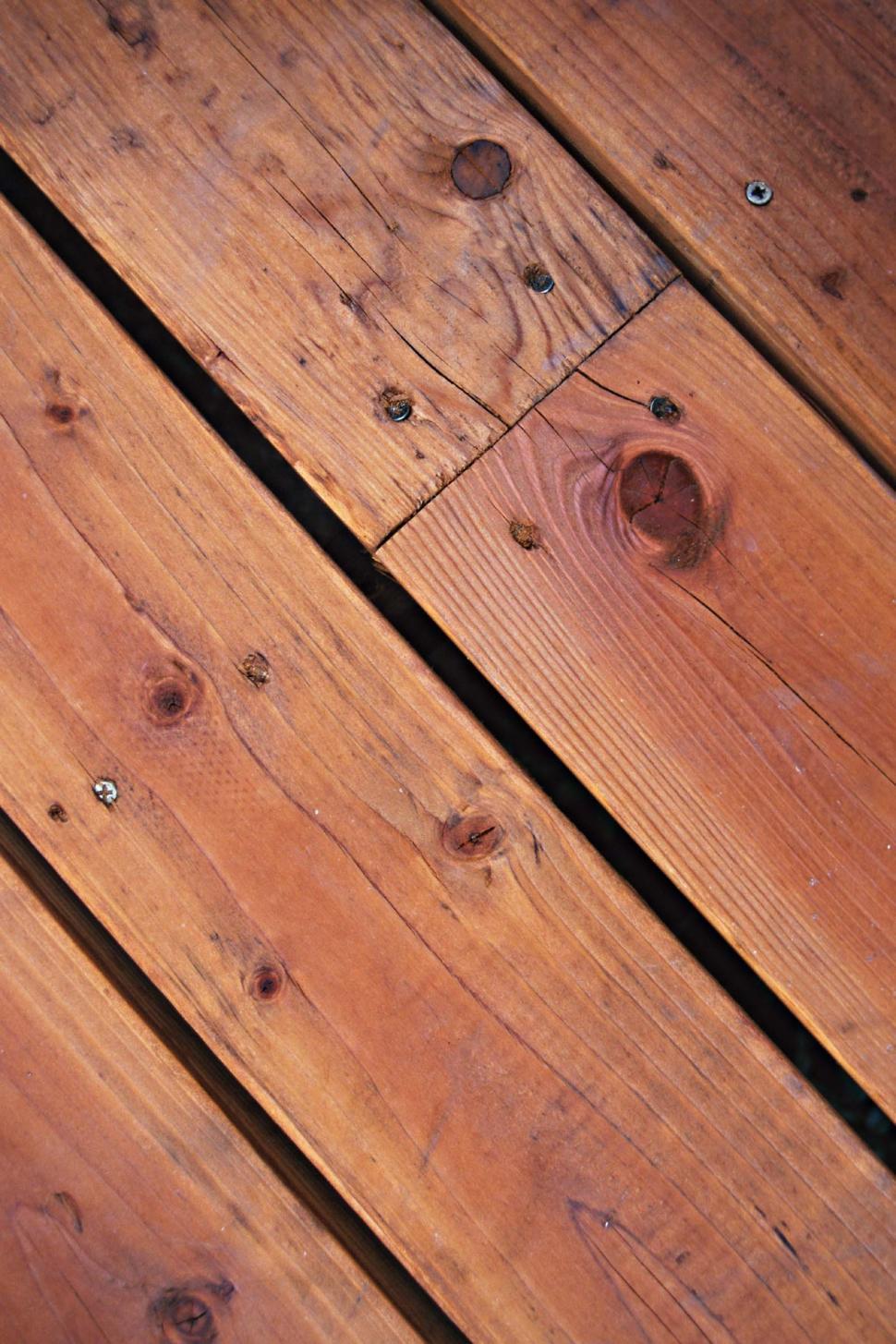 Free Image of wood texture background knotty screws planks deck lumber 