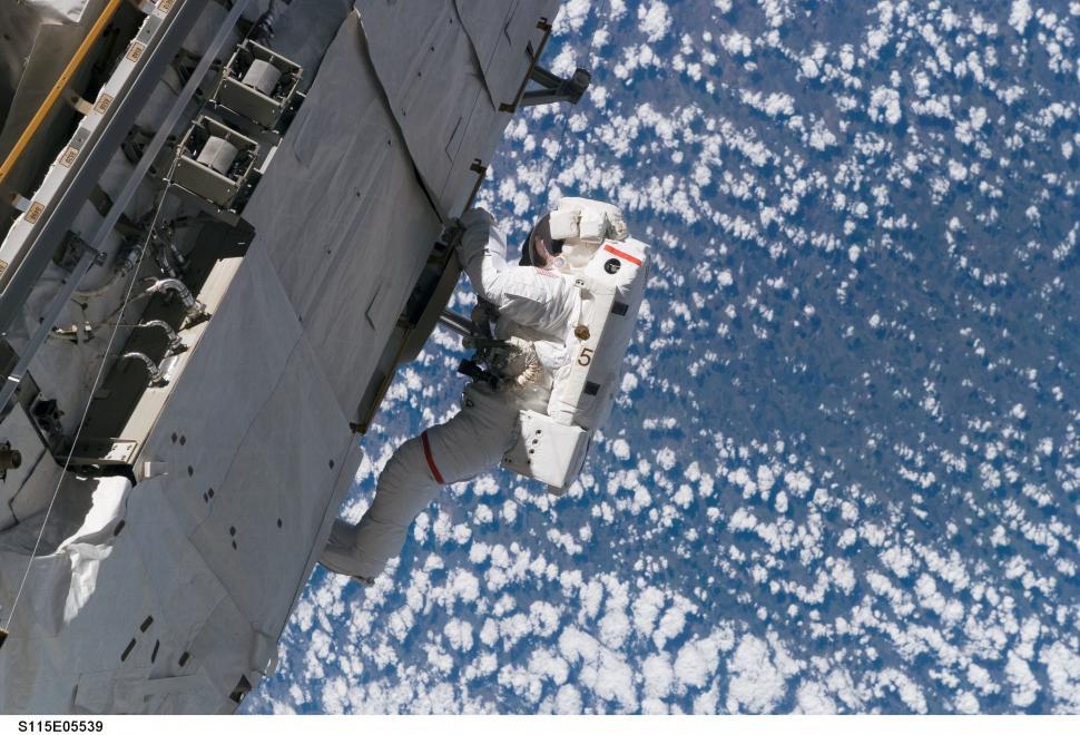 Free Image of Astronaut Floating in Space 