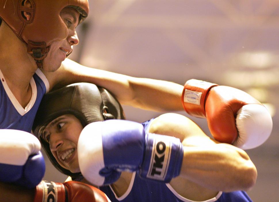 Free Image of Two People Wearing Boxing Gloves 
