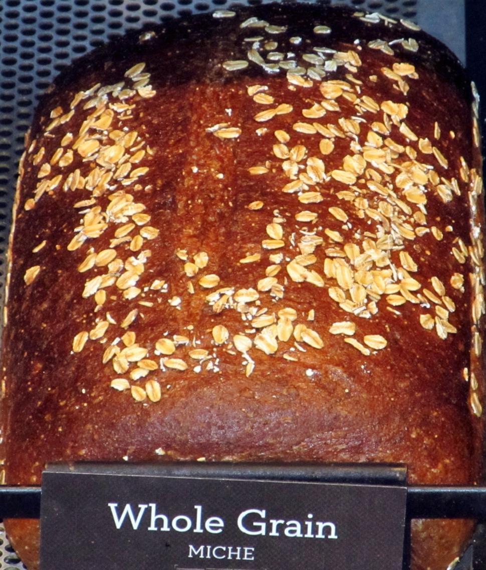 Free Image of Display of Whole Grain Bread Loaf 