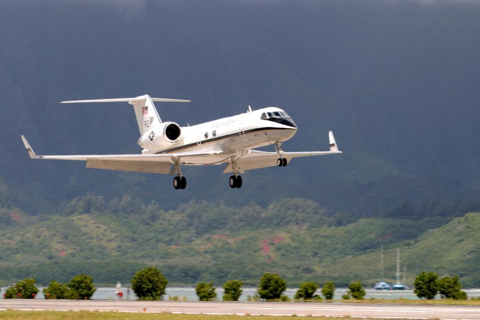 Free Image of Small Plane Taking Off From Runway 