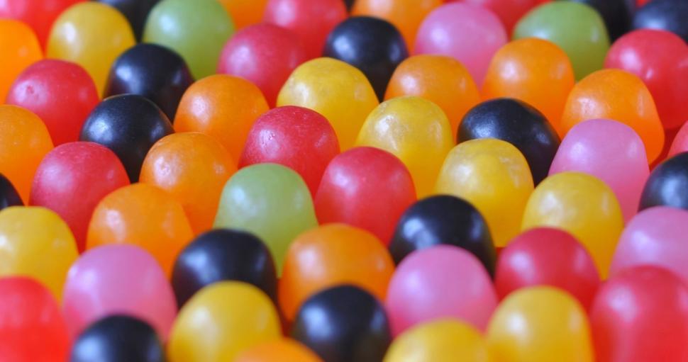 Free Image of Assortment of Multicolored Balls Close Up 