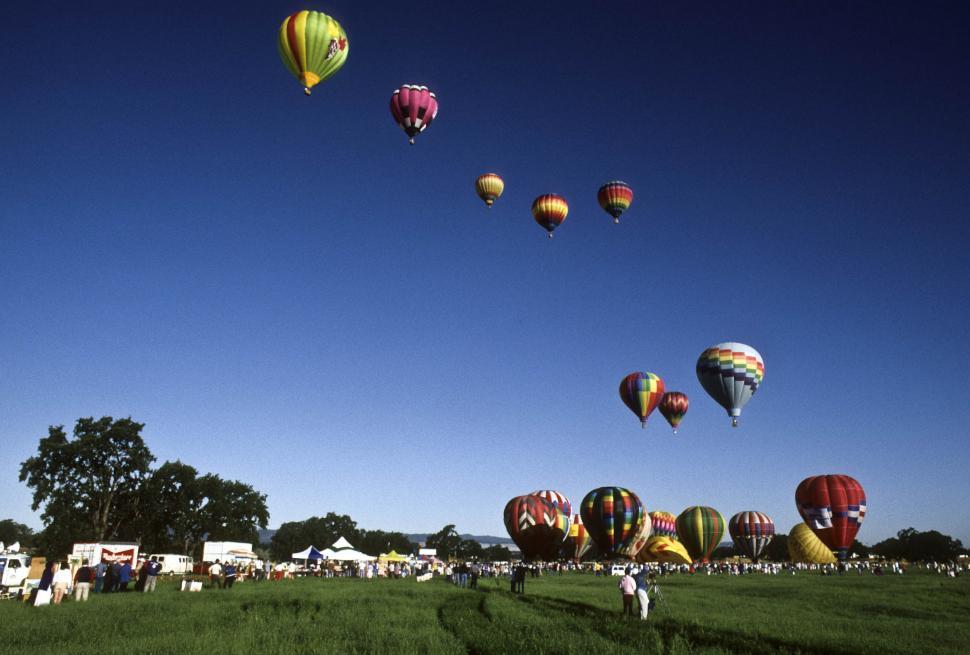 Free Image of ballon festival 