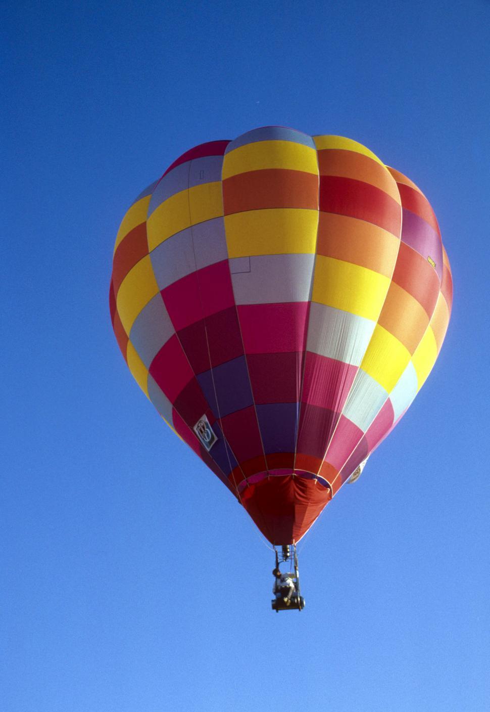 Free Image of balloon in flight 