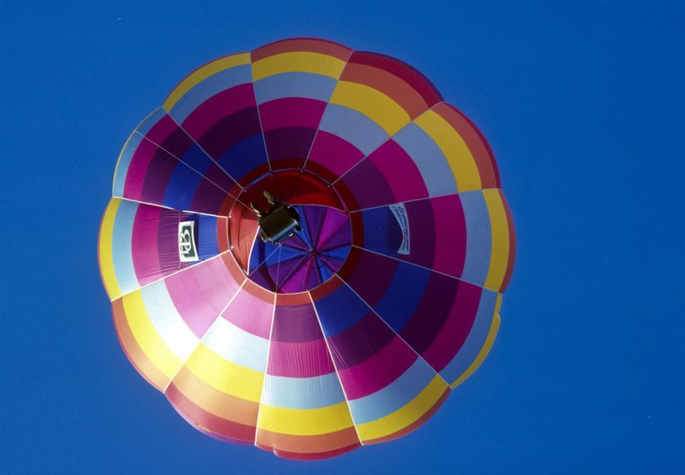 Free Image of balloon from below 