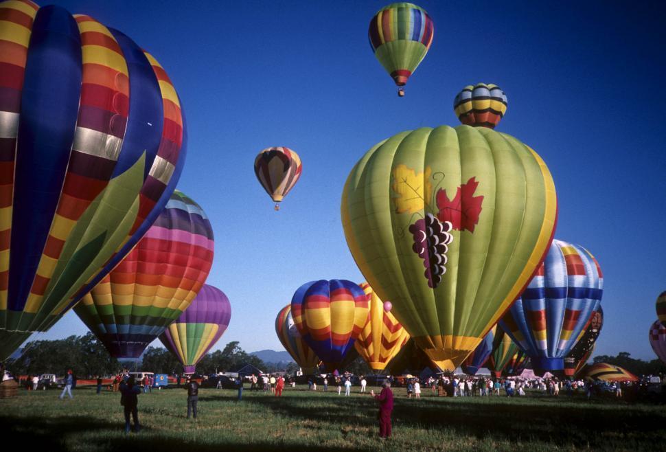 Free Image of balloon festival 