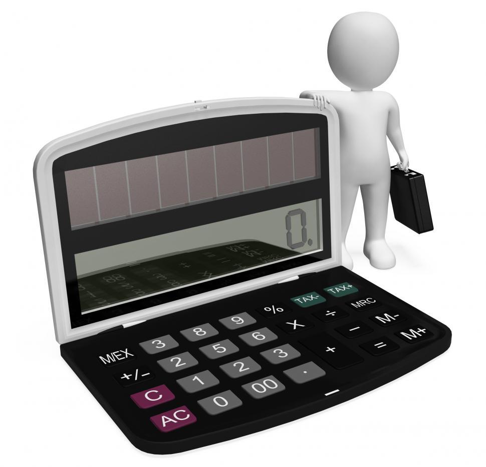 Free Image of Finance Character Shows Business Person And Illustration 3d Rend 