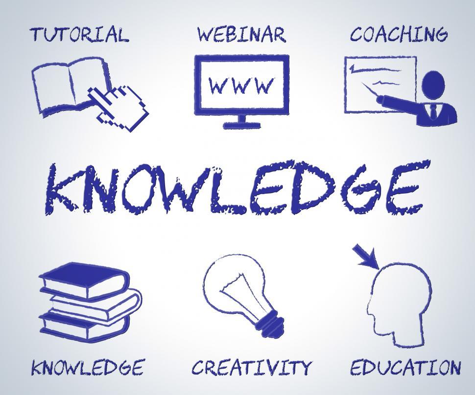 Download Free Stock Photo of Knowledge Online Indicates Schooling Learned And Wise 