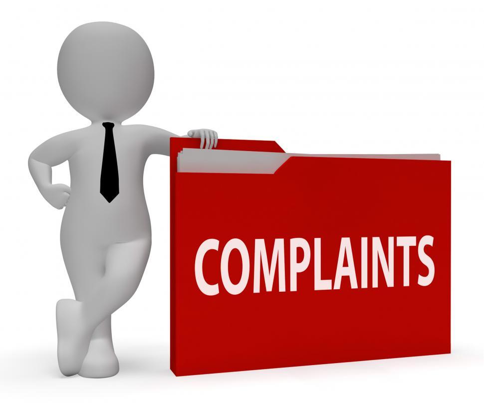 Free Image of Complaints Folder Shows Frustrated Administration And Criticism  