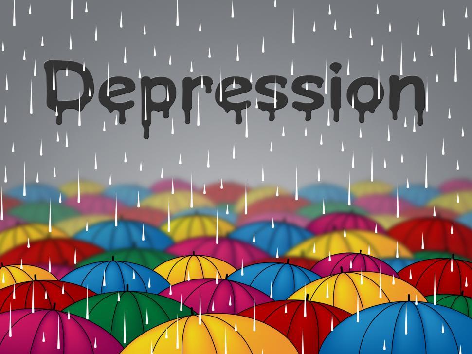 Free Image of Depression Rain Indicates Lost Hope And Anxiety 