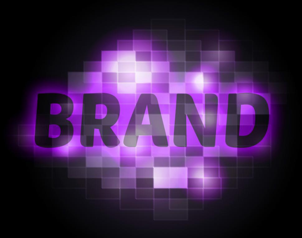 Free Image of Brand Word Shows Trademark Logo And Brands 