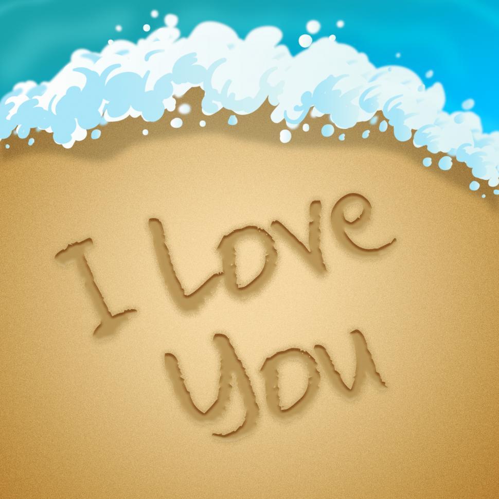 Free Image of Love You Means Loving Passion 3d Illustration 