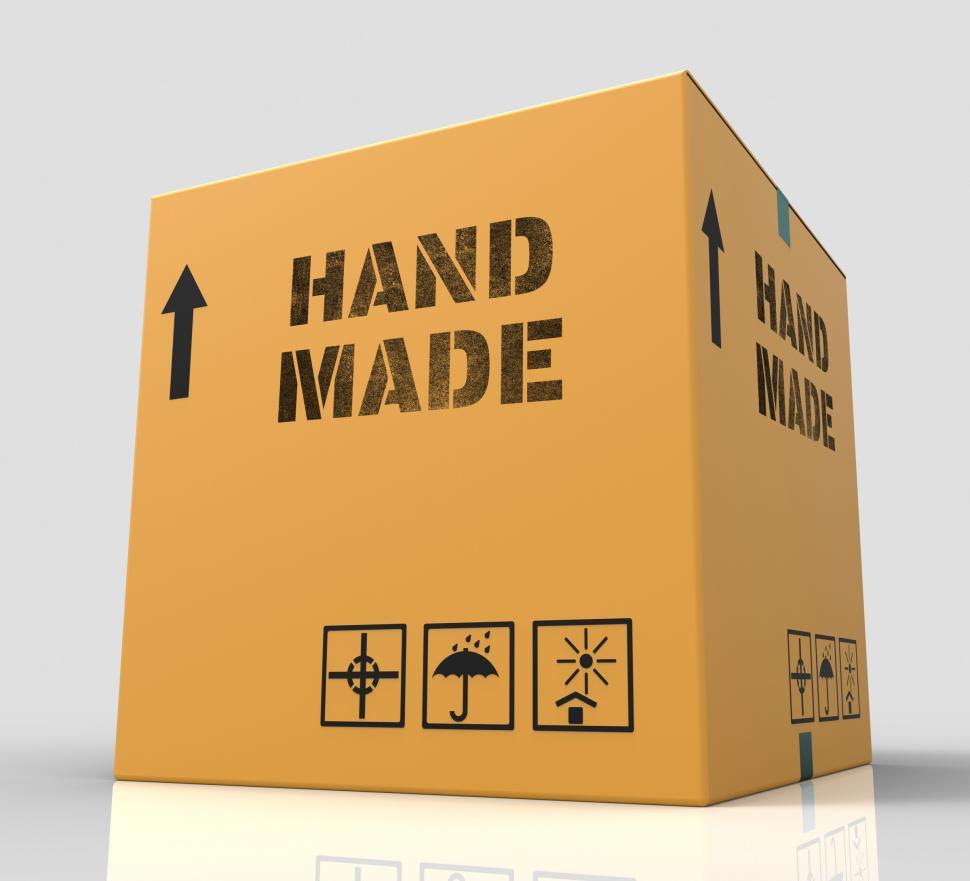 Free Image of Hand Made Shows Handcrafted Product 3d Rendering 