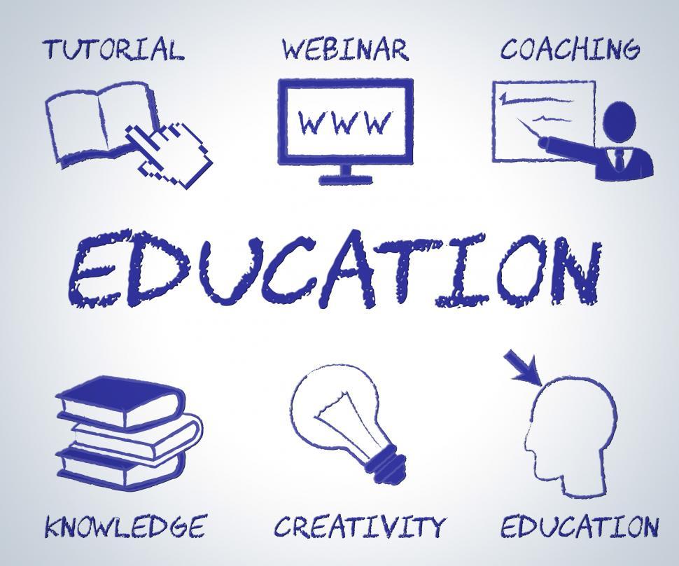 Free Image of Education Online Indicates Web Site And Educated 