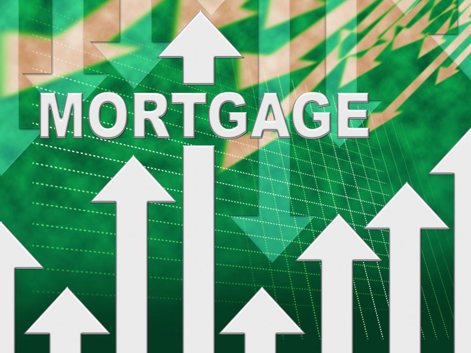 Free Image of Mortgage Graph Shows Real Estate Home Loan 