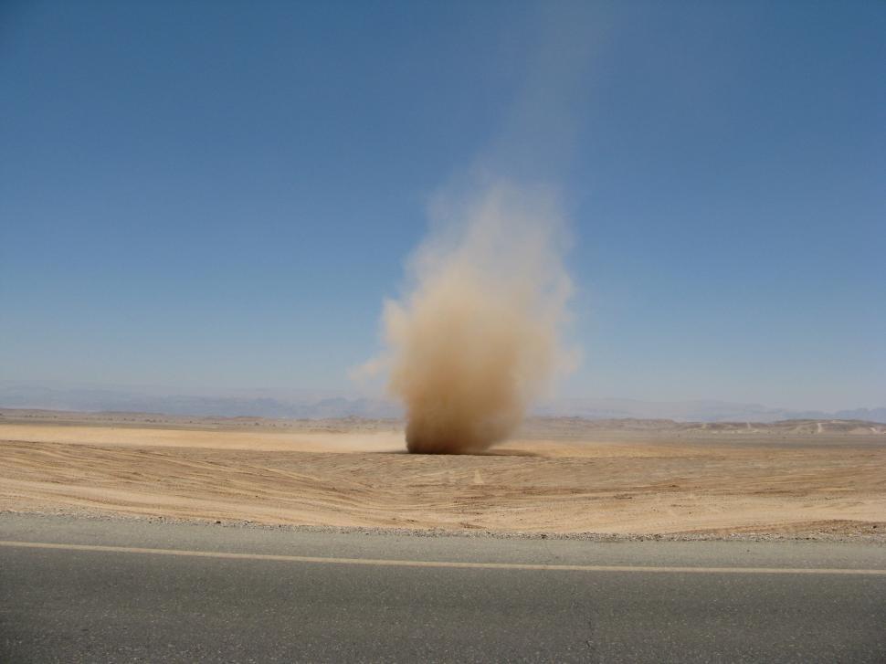 Free Image of Sand storm 
