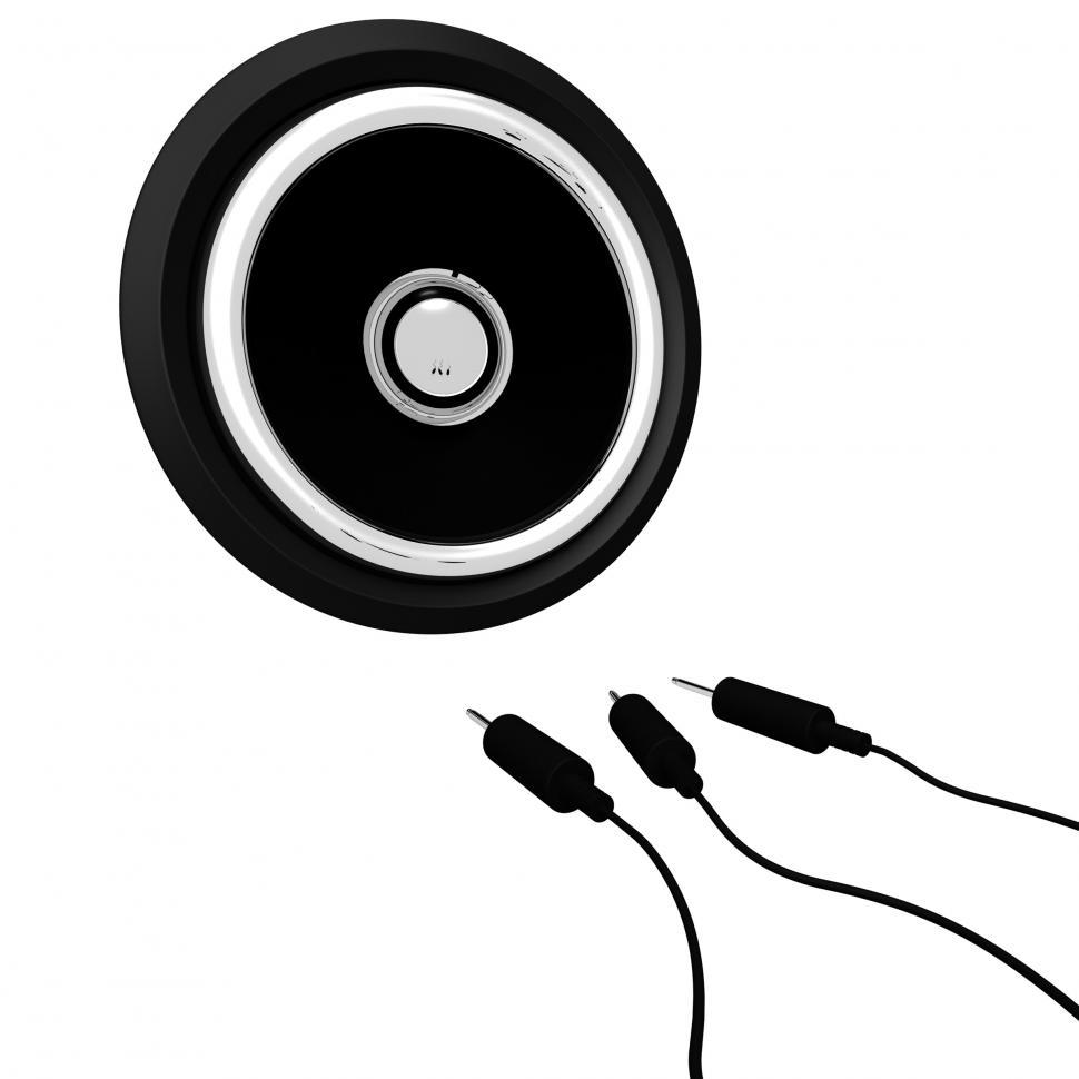 Free Image of Audio Speaker Shows Music Equipment Or Loudspeaker 