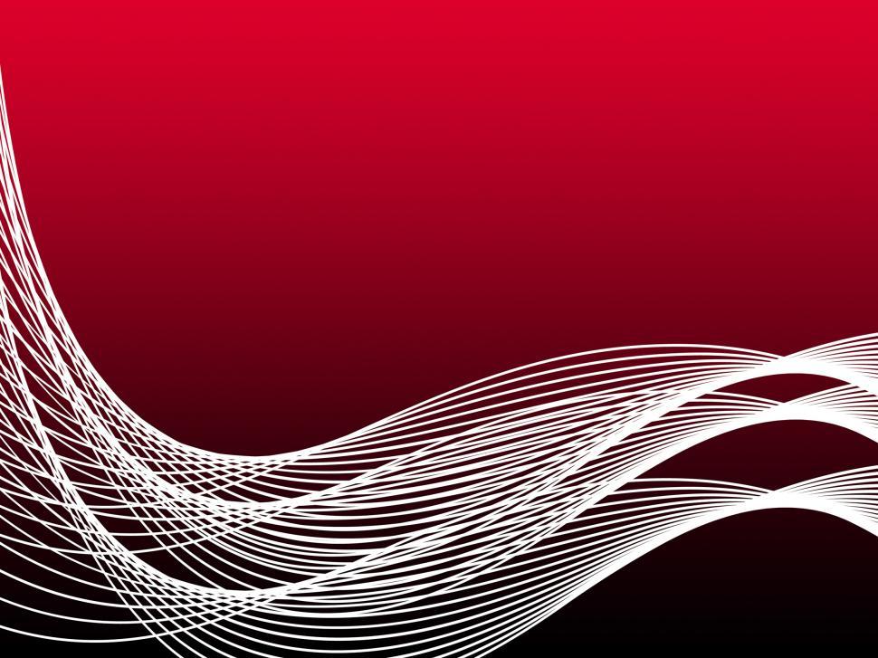 Free Image of Red Curvy Background Means Abstract Wallpaper Or Artistic Swirl 