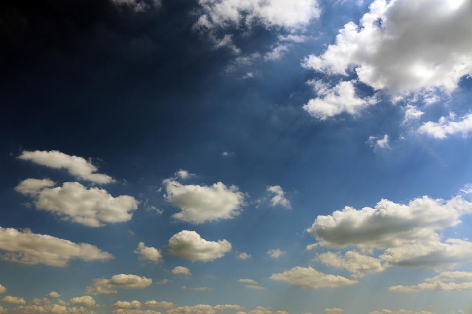 Free Image of Sky with Clouds 