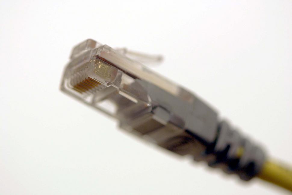 Free Image of Close Up of Yellow and Black Cable 