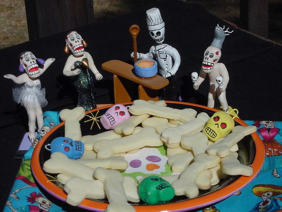 Free Image of day of the dead cookies 