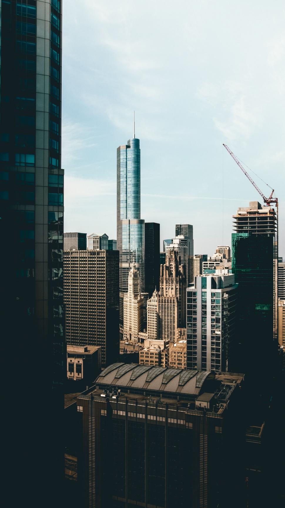 Free Image of Overlooking the Cityscape From a High Rise Building 