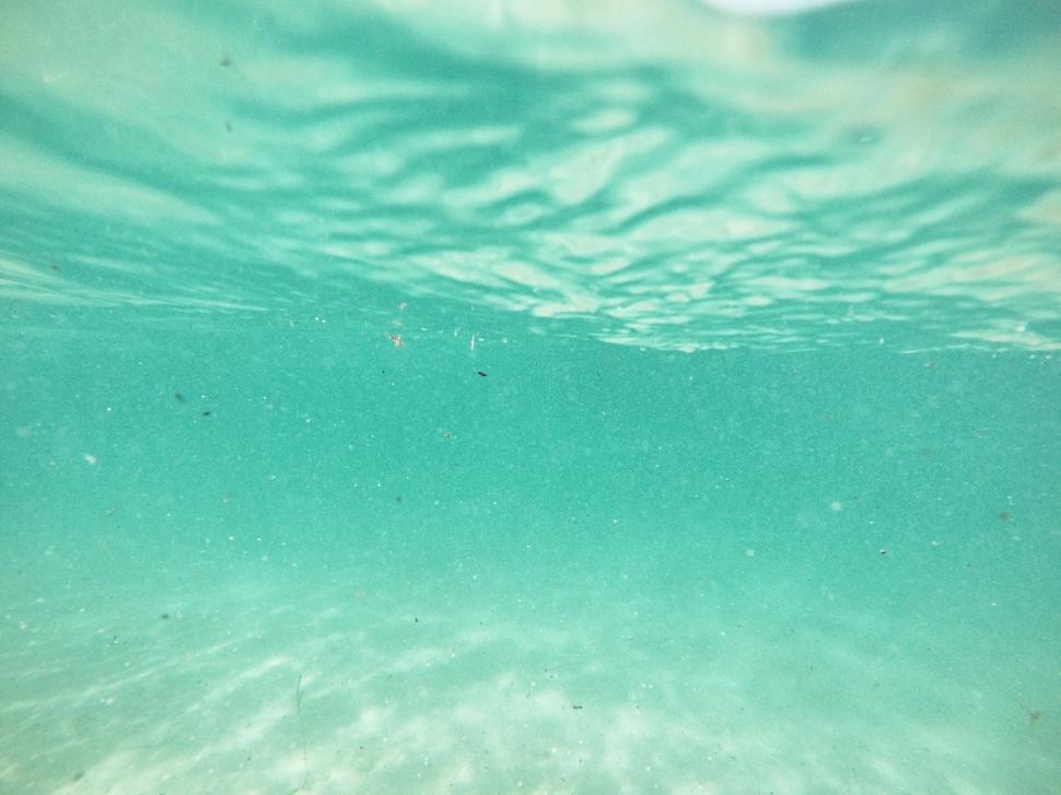 Free Image of Clear Water View Underneath 