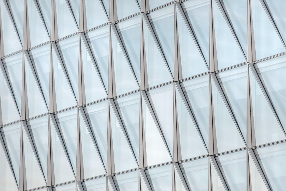 Free Image of Close Up of a Building With Many Windows 