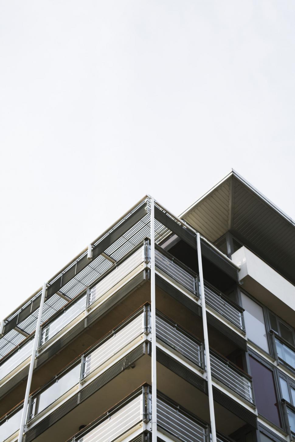Free Image of Modern Tall Building With Balconies 