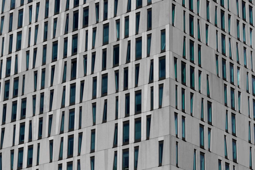 Free Image of Skyscraper With Numerous Windows 