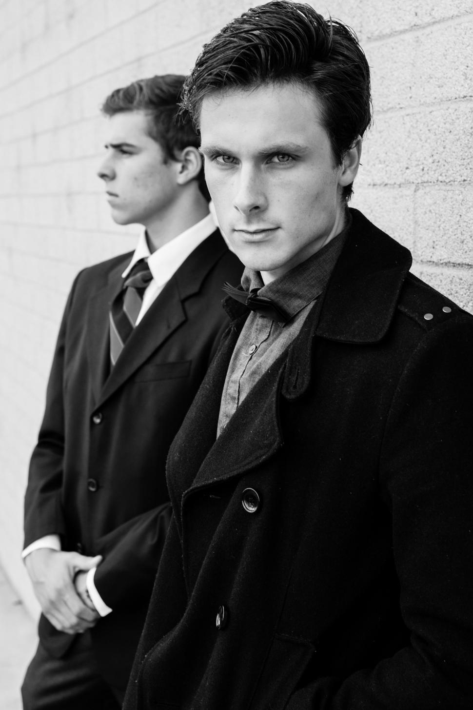 Free Image of Two Men in Suits 